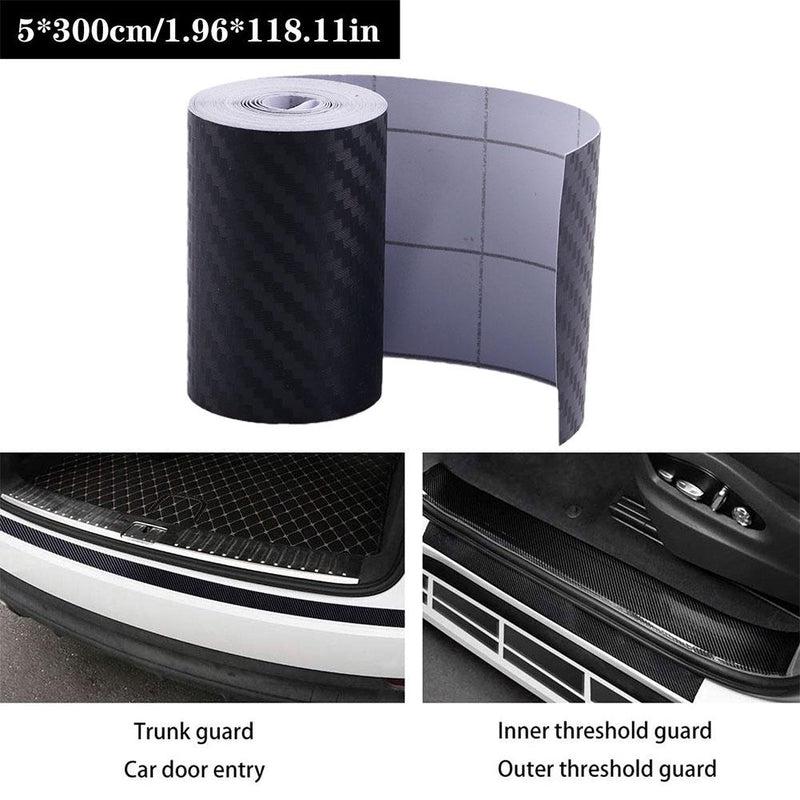 Nano Carbon Fiber Car Sticker DIY Paste Protector | Anti-Scratch Tape | Waterproof Protection Vinyl Film | Suitable for All Body Parts