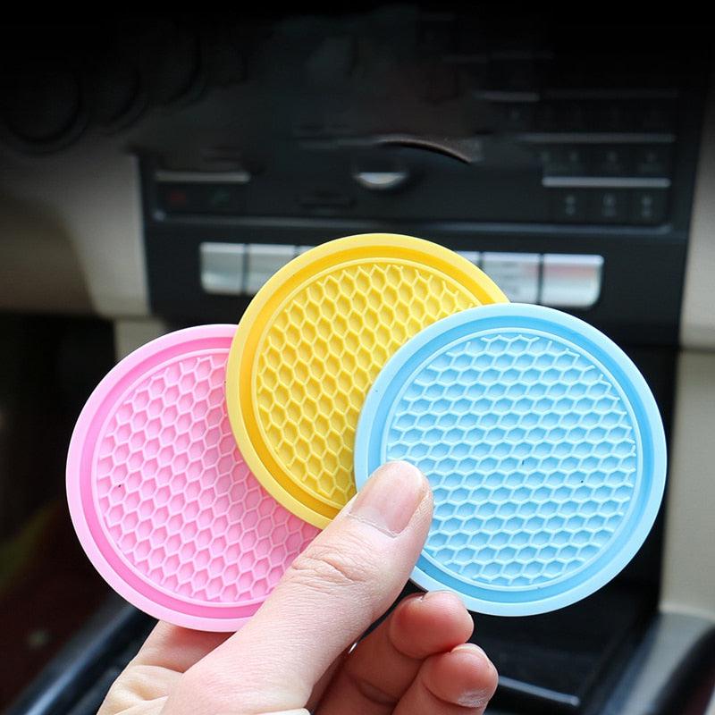 Car Cup Holder Coaster | Vehicle Specific Auto Anti Slip Cup Holder Insert Coaster | Car Interior Accessories