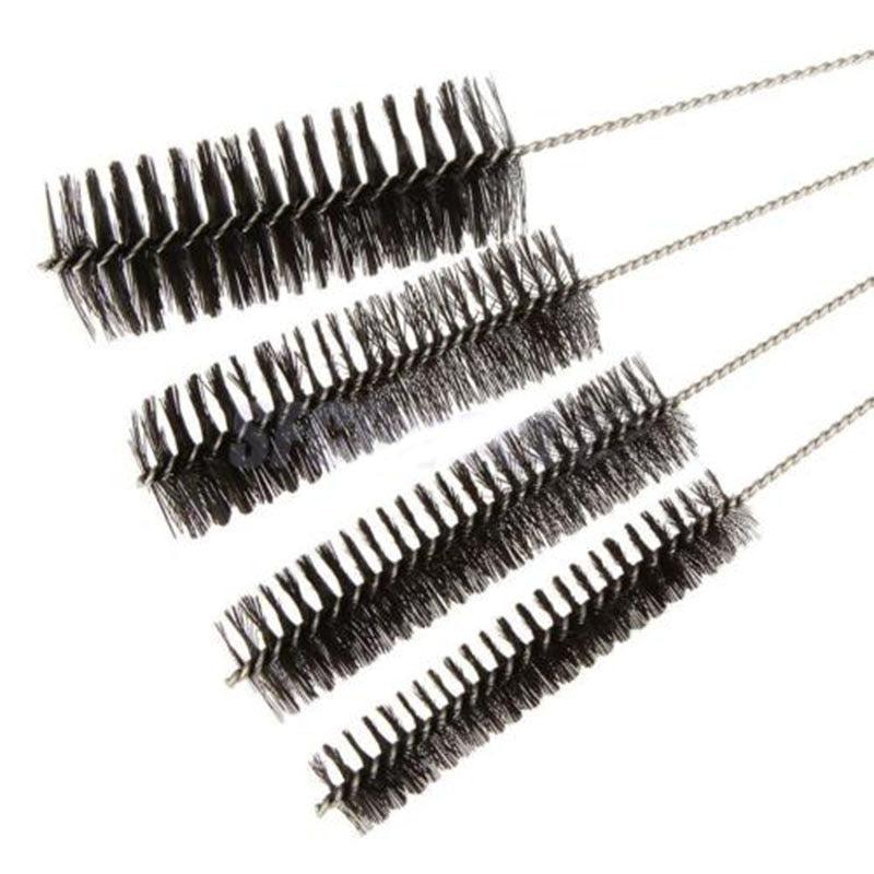 Nylon Stainless Steel Tobacco Cleaning Brushes Set | Essential Accessory for Smoke Tube Maintenance