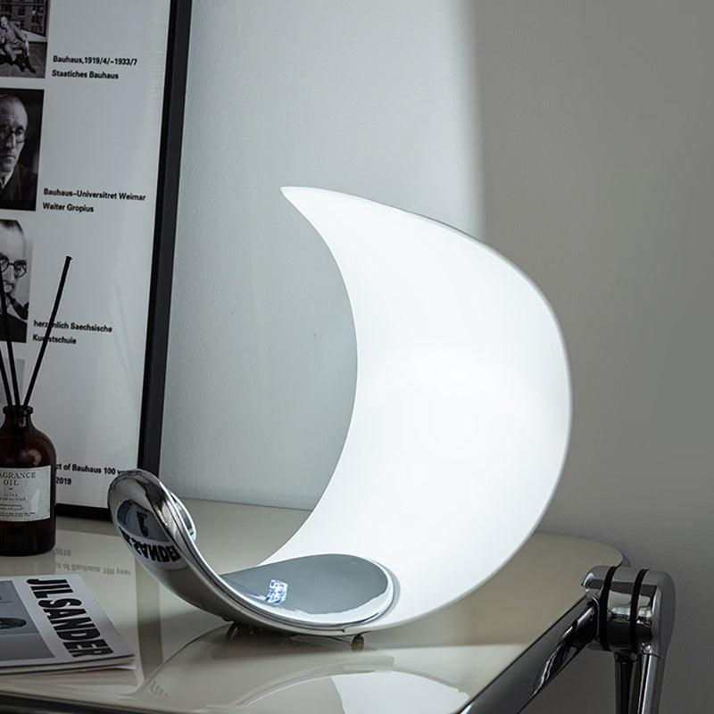 Crescent Moon Nightlight | Bedroom Modern Decoration | Desktop Decorative Light