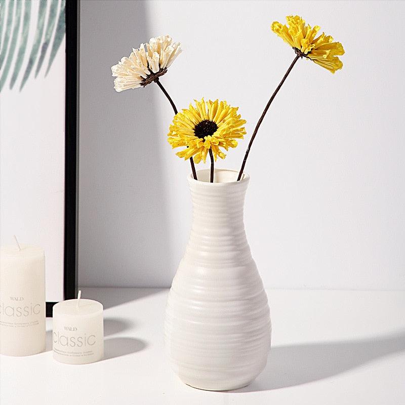 Simple Small Geometric Fresh Flower Pot | Storage Bottle for Flowers | Modern Home Decoration Ornaments