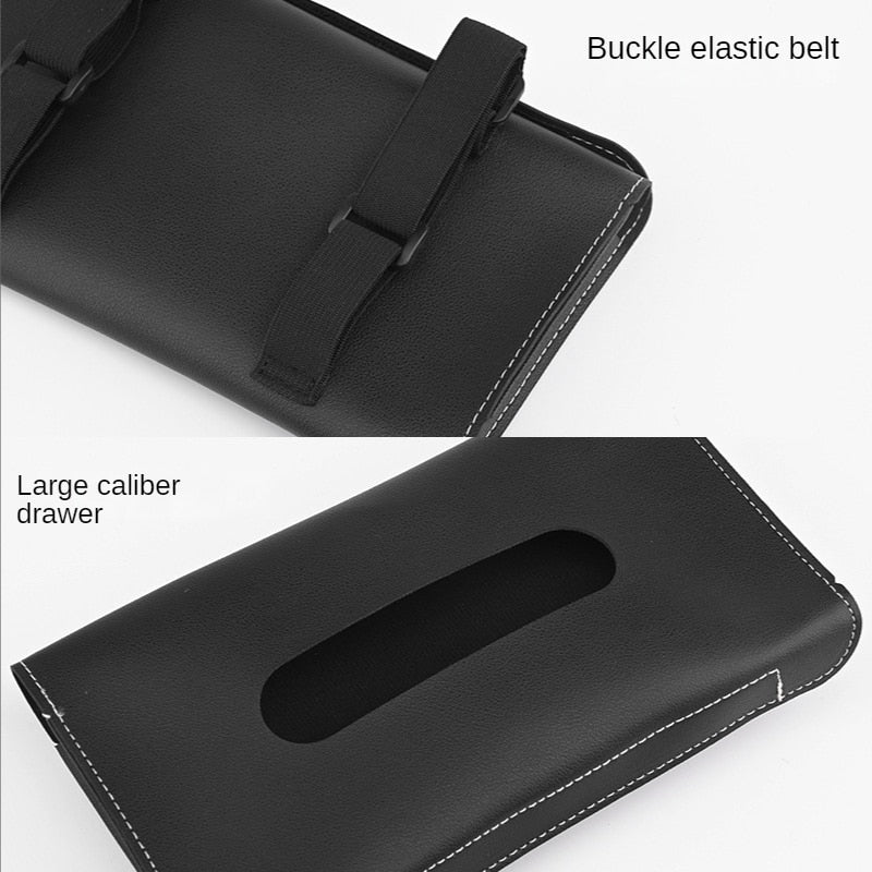 Car Sun Visor Tissue Box Holder | Auto Interior Storage Decoration for BMW | Convenient Car Accessories, 1 Piece