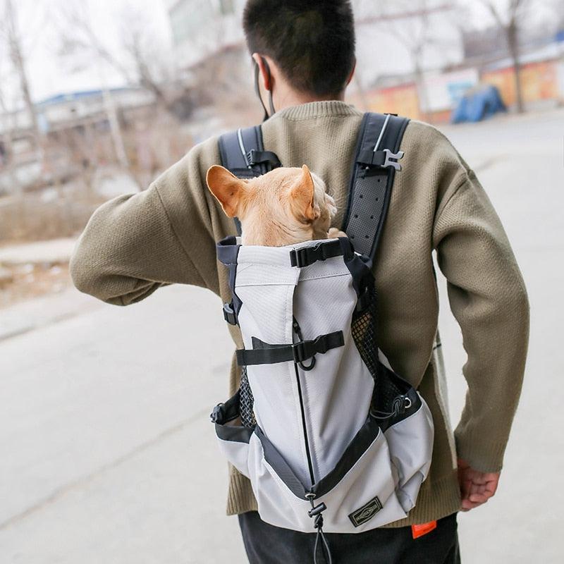 Outdoor Travel Dog Backpack | Breathable Puppy Carrier Bag for Small, Medium Dogs Walking Backpack | Pet Accessories