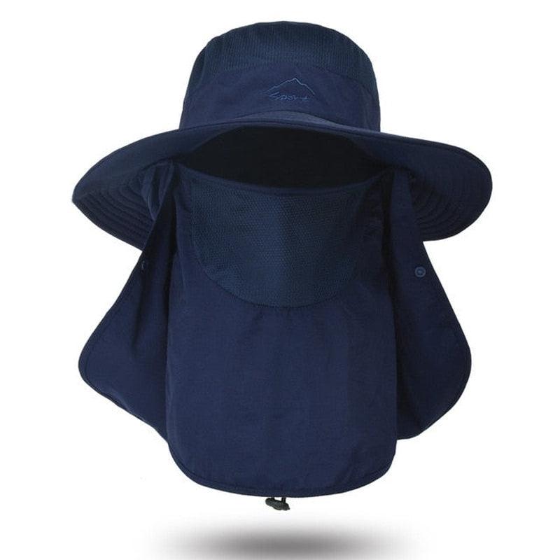 UV-Protected Fishing Hat - Stay Cool and Safe During Summer Outdoor Sports with Breathable Sunshade Printing