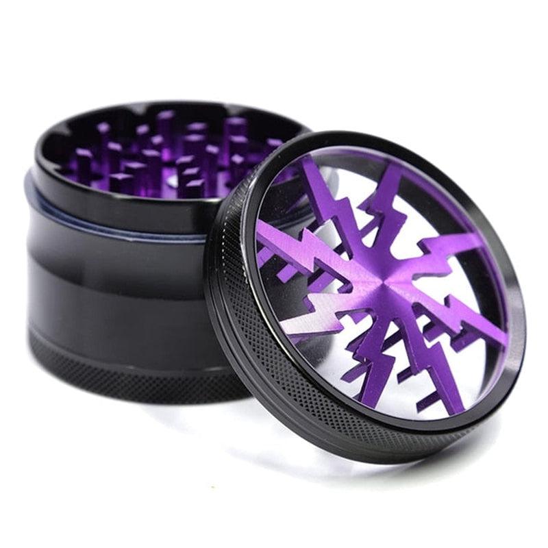 4-Layers Pot Grinder | Premium Zinc Alloy Metal Herb Crusher for the Ultimate Smoking Experience