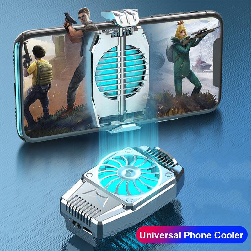 Game Mini Mobile Phone Cooler - USB Game Cooling Fan Radiator | Enhance Gaming Performance for iPhone, Xiaomi, Samsung, and Gamepads