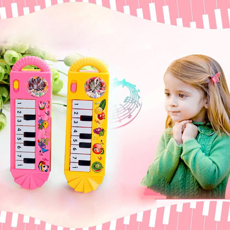 Baby Toddler Kids Musical Piano Developmental Toy - Early Educational Game Gift - Random Color - Fun and Learning for Little Ones