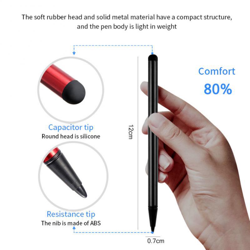 High-Quality 2-in-1 Stylus Pen for Tablet, Samsung, and Huawei - Universal Touch Screen Pen