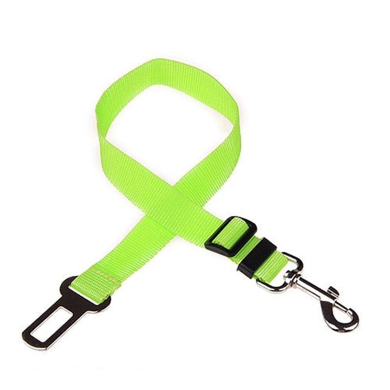 Adjustable Car Seat Belt for Pets | Safety Harness Lead Clip for Travel | Secure and Reliable Traction | Essential Pet Accessory for Car Safety