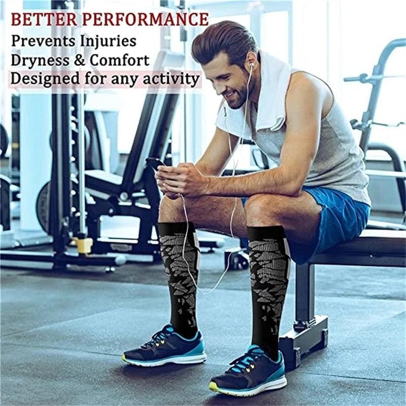 New Graduated Compression Socks: Optimal Support for Running, Cycling & More