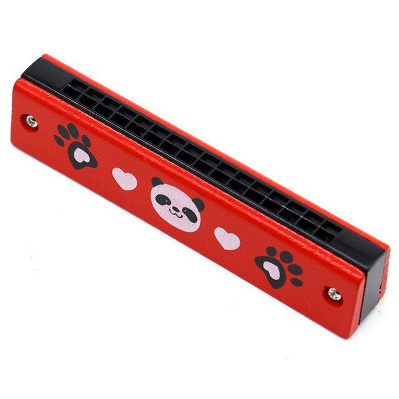 Cute Harmonica Musical Instrument | 16 Holes | Montessori Educational Toy for Kids