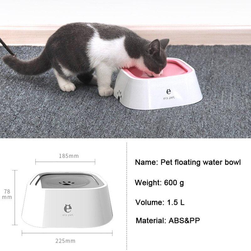 Floating Pet Water Bowl | Splash-Free & Portable Pet Bowl | No More Wet Mouths | Water Dispenser Bowl