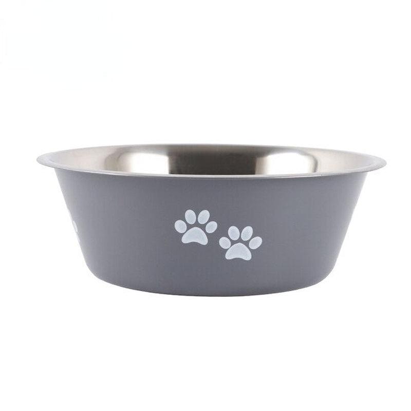 Non-Slip Dog Bowls | Stainless Steel High Capacity Pet Feeders for Small, Medium, Large Dogs | Anti-Slip Design | Pet Accessories