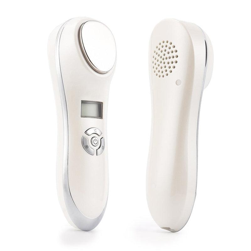 ForeverLily Hot & Cold Vibration Facial Massager - Rejuvenate, Tighten, and Nourish Your Skin | Portable, Cordless & Ergonomic Design