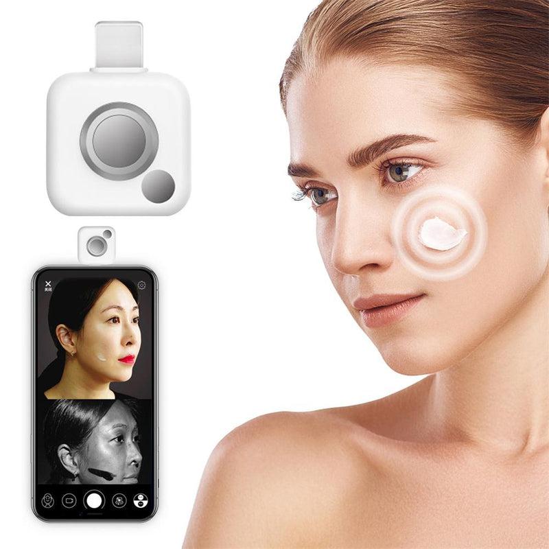 Portable UVlook UV Camera - Sunscreen Test for Smartphone | Visible Facial Sun Protection | iOS & Type-C Compatible | Portable & Easy-to-Use