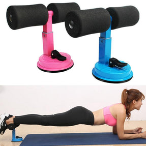 Sit Up Bars - Floor Assistant for Abdominal Core Muscle Strength Exercise - Gym and Home Workout Training Equipment