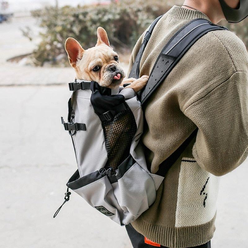 Outdoor Travel Dog Backpack | Breathable Puppy Carrier Bag for Small, Medium Dogs Walking Backpack | Pet Accessories