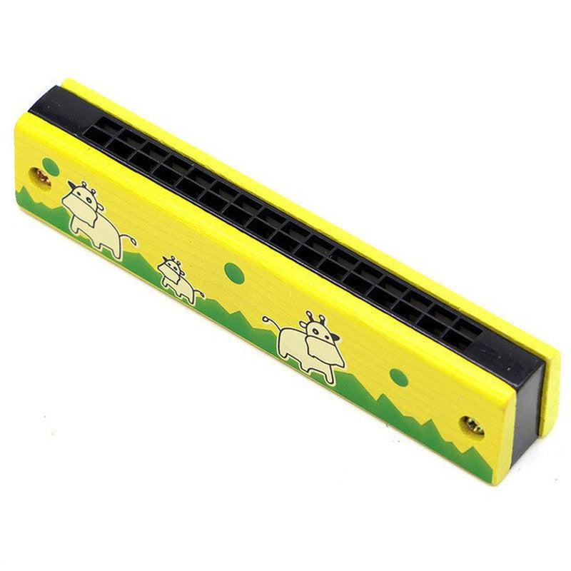 Cute Harmonica Musical Instrument | 16 Holes | Montessori Educational Toy for Kids