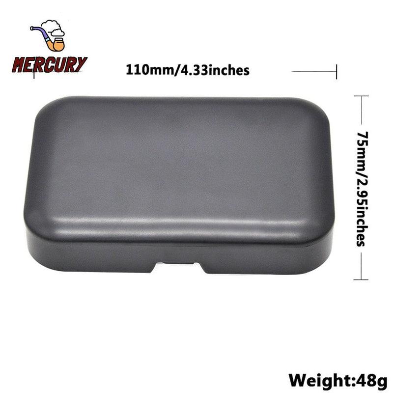 MERCURY Portable Cigarette Case | Ideal Rolling Tobacco Companion | Perfect for Storing 110mm Cones & Herb Papers