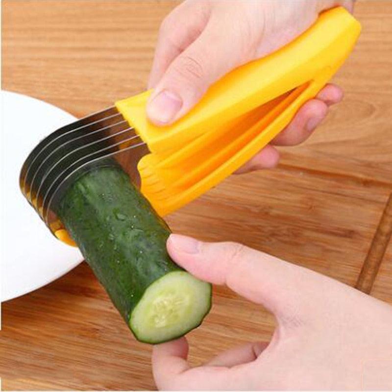 Stainless Steel Fruit & Vegetables Slicer | Kitchen Accessories Gadgets