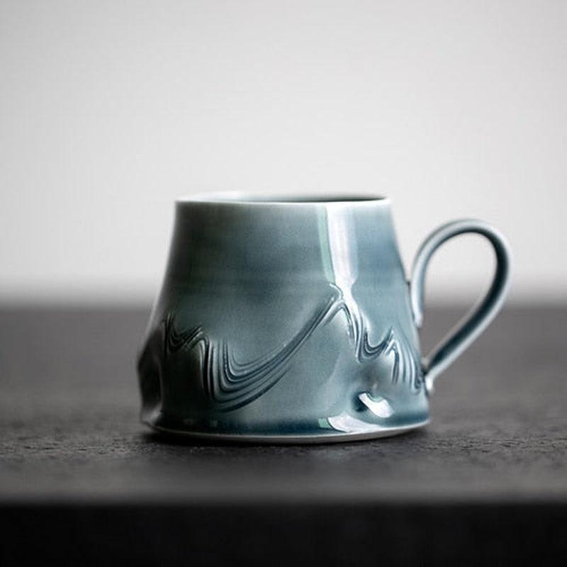Landscape Hermit Handmade Ceramic Mugs | Artistic Pottery for Home Decor | Thoughtful Gift