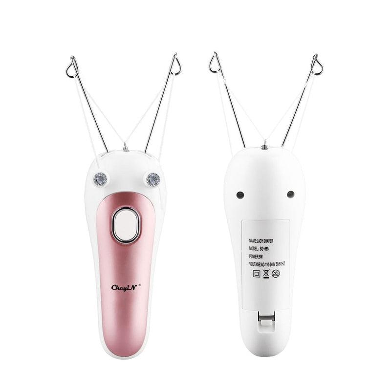 CkeyiN Rechargeable Facial Hair Remover for Women - Effortless Hair Removal for Face and Body