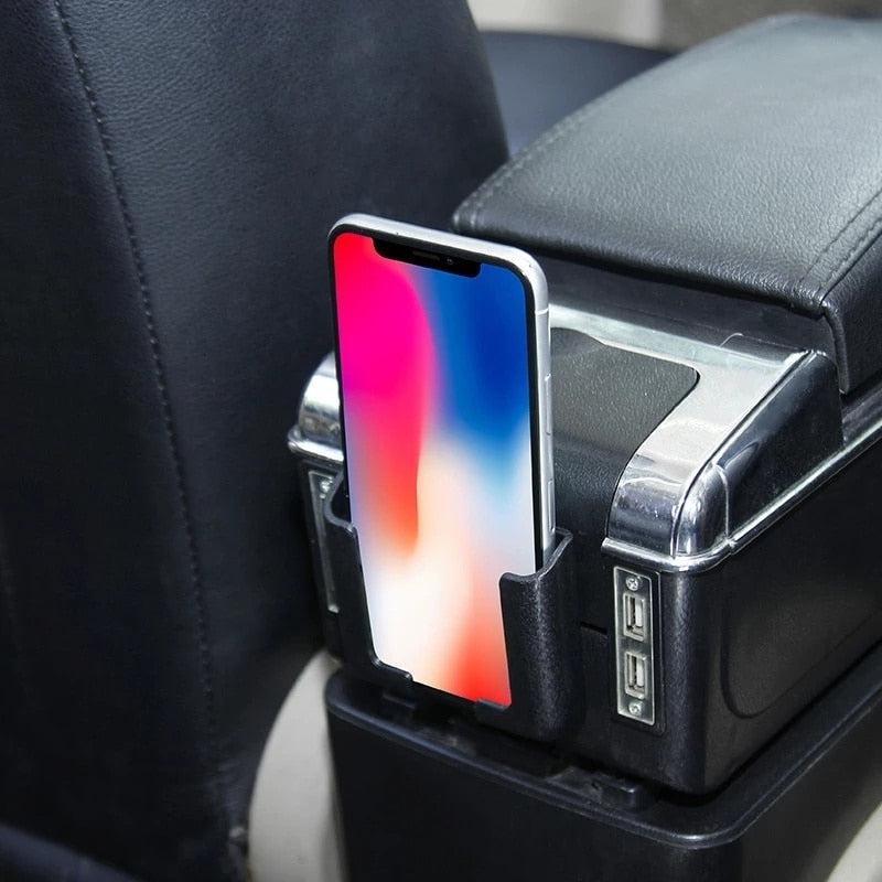 Multifunction Car Phone Holder - Sticky Bracket for Easy Mounting | Space-Saving Auto Interior Accessory