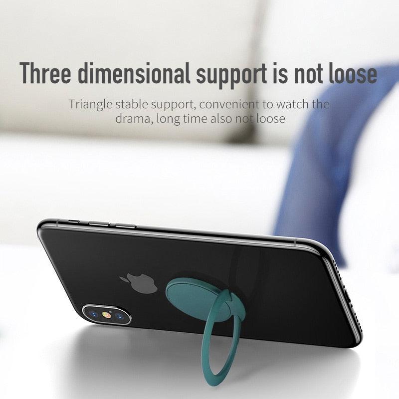 Thin Mobile Phone Ring Holder - Universal Anti-Lost Stand | Sleek and Convenient Desktop Phone Accessory