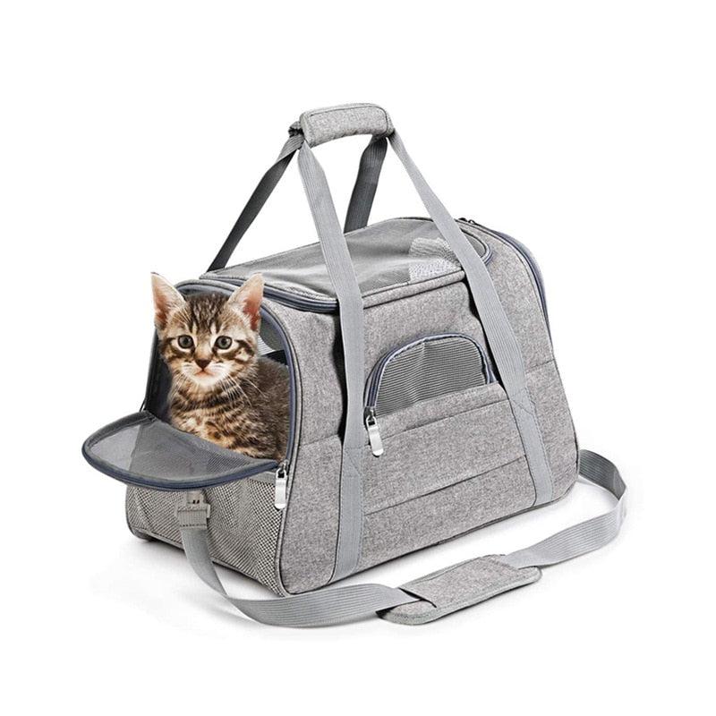 Soft Pet Carriers | Portable, Breathable & Foldable Bags for Cats and Dogs | Travel with Safety & Comfort