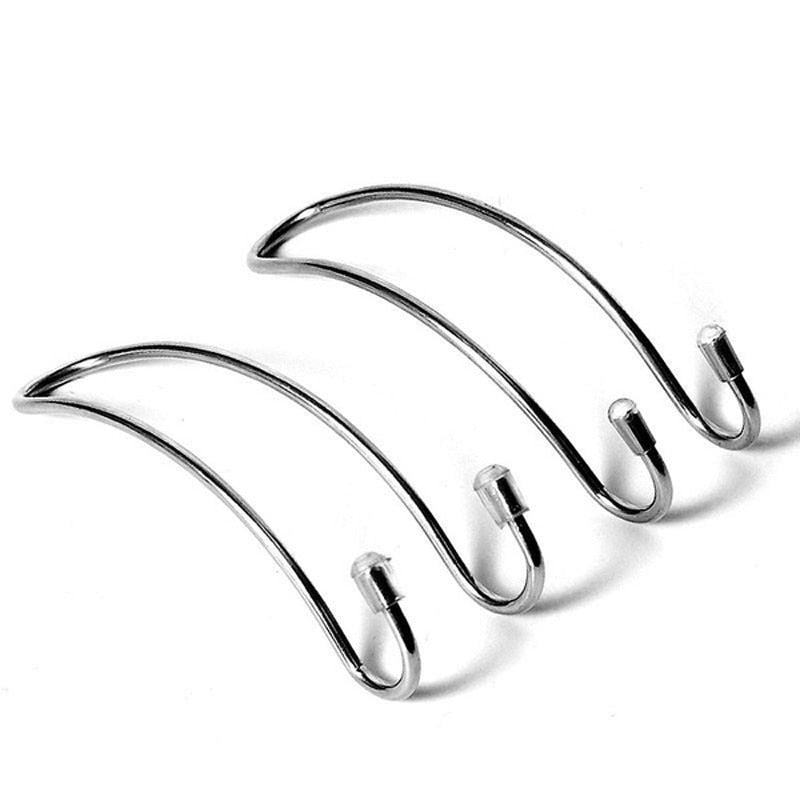 Car Seat Hook Headrest Stainless Steel Hanger for Handbag Shopping Bag Coat Storage Organizer Car Accessories, 2 pcs