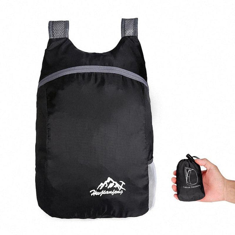 20L Unisex Waterproof Foldable Outdoor Backpack - Ideal for Camping, Hiking, and Travel