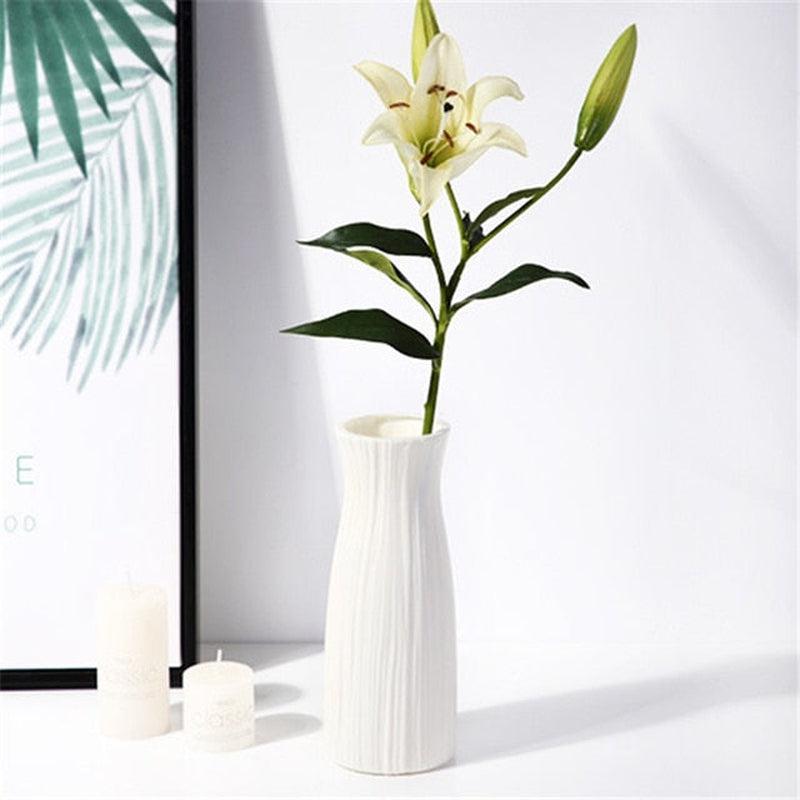 Simple Small Geometric Fresh Flower Pot | Storage Bottle for Flowers | Modern Home Decoration Ornaments