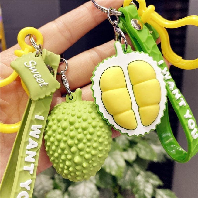 Creative Fruit Keychain Pendant | Unique and Whimsical Key Lover's Gift & Bag Decoration