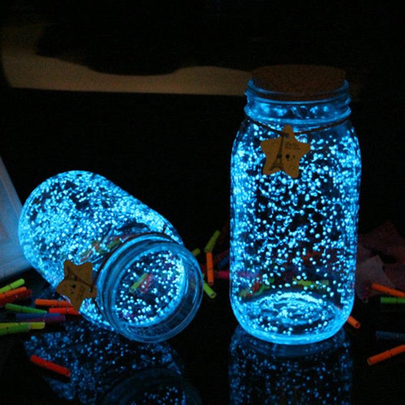 DIY Night Glow Particles | Craft Brilliant Luminous Effects with Vivid Gravel Noctilucent Sand Powder