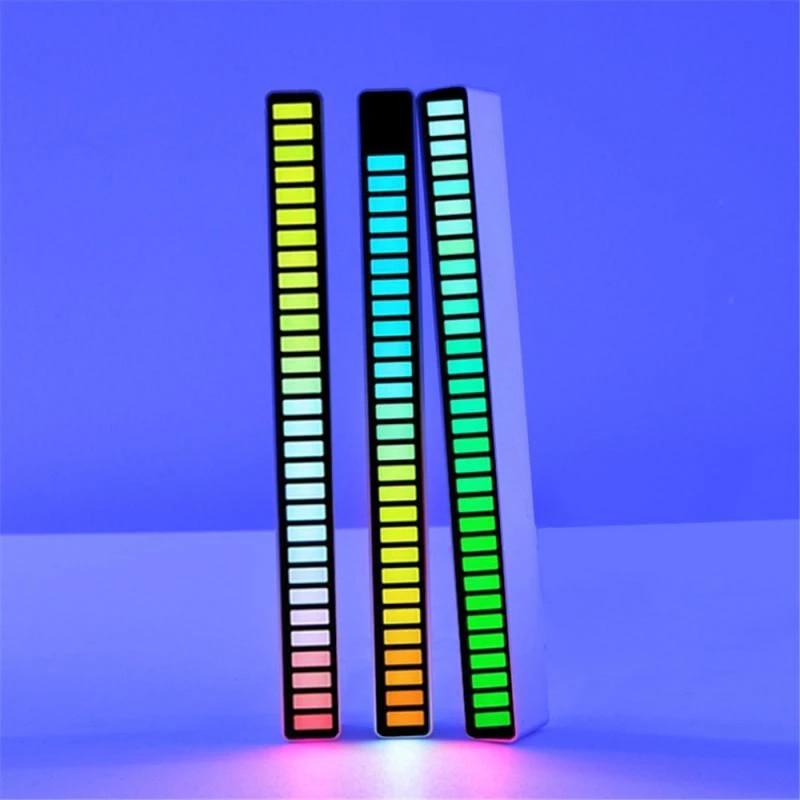 LED Light Bar | Ambient RGB Sound Control | App Control | Voice-activated Rhythm Lights