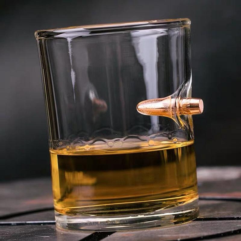 Bullet Penetrating Glasses | Unique Barware for Vodka & Shots