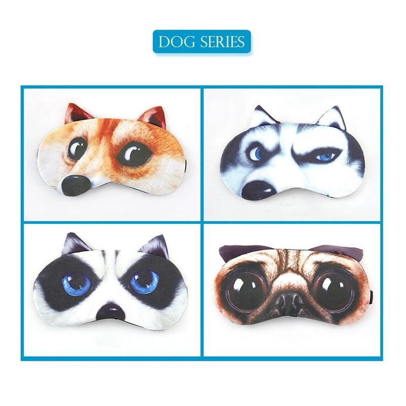 InniFun Cotton Sleep Masks | Sleep in Style & Comfort, Enhance Relaxation & Quality Sleep | Featuring Multiple Cute Designs for a Comfortable Fit