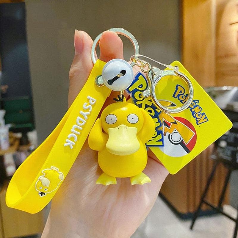 Pokemon Action Figure Keychains, Authentic Designs, Durable PVC Material, Adorable Pokemon Characters, Versatile Keychain Functionality, Perfect for Pokemon Fans & Collectors