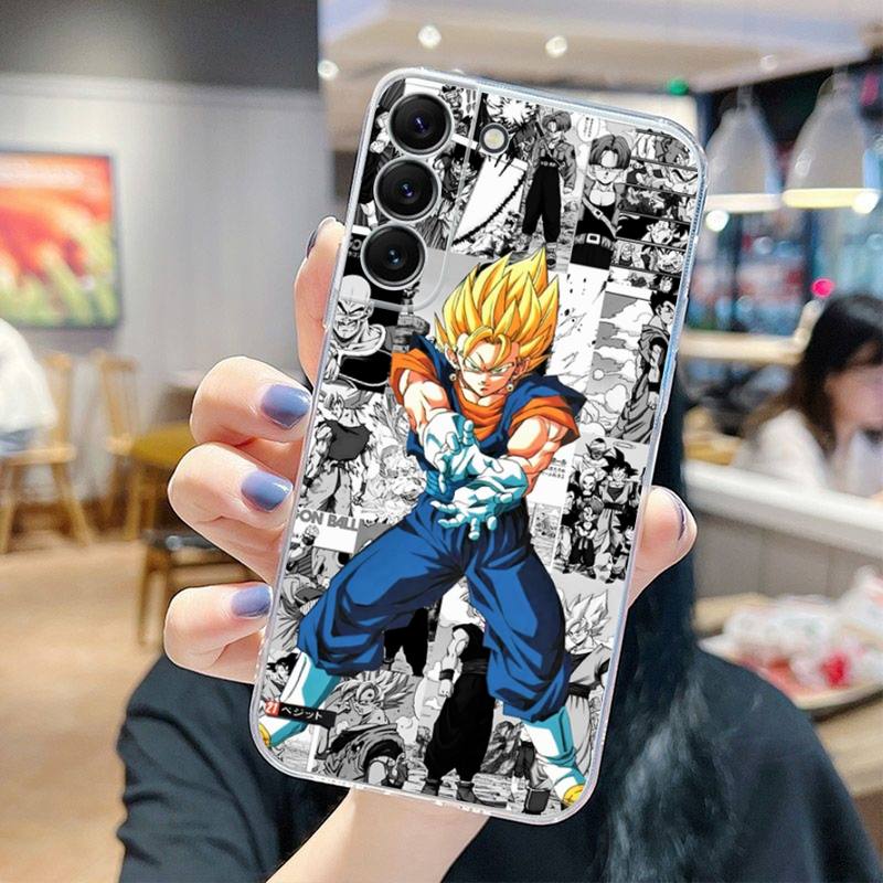 DBZ Soft Silicone TPU Phone Case: Featuring Son Goku & Character Designs by Bandai, Compatible with Multiple Samsung Models, Premium Protection & Vibrant Anime Artwork | Ideal Anime Fan Art Gifts