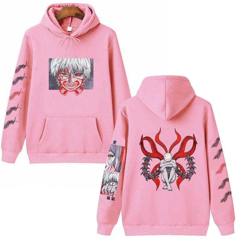 Anime Tokyo Ghoul Pullover Hoodie - Stylish Male Long-Sleeve Top
