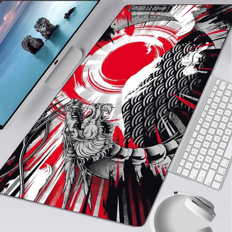 Dragon-Inspired Mouse Pads | Water-Resistant & Antibacterial, Available in Various Sizes, Elevate Productivity and Hygiene
