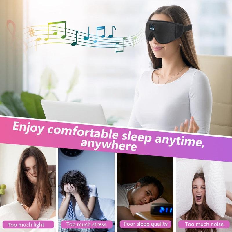 Bluetooth Sleep Headphones - True HD Audio, Perfect Sleep Environment, Wireless Connectivity, Customized Fit