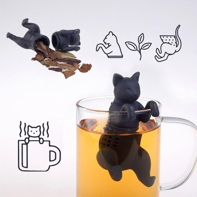 Animal Silicone Tea Infusers | Reusable Tea Bag Filters | Leak-Proof & Delightful Tea Infusers