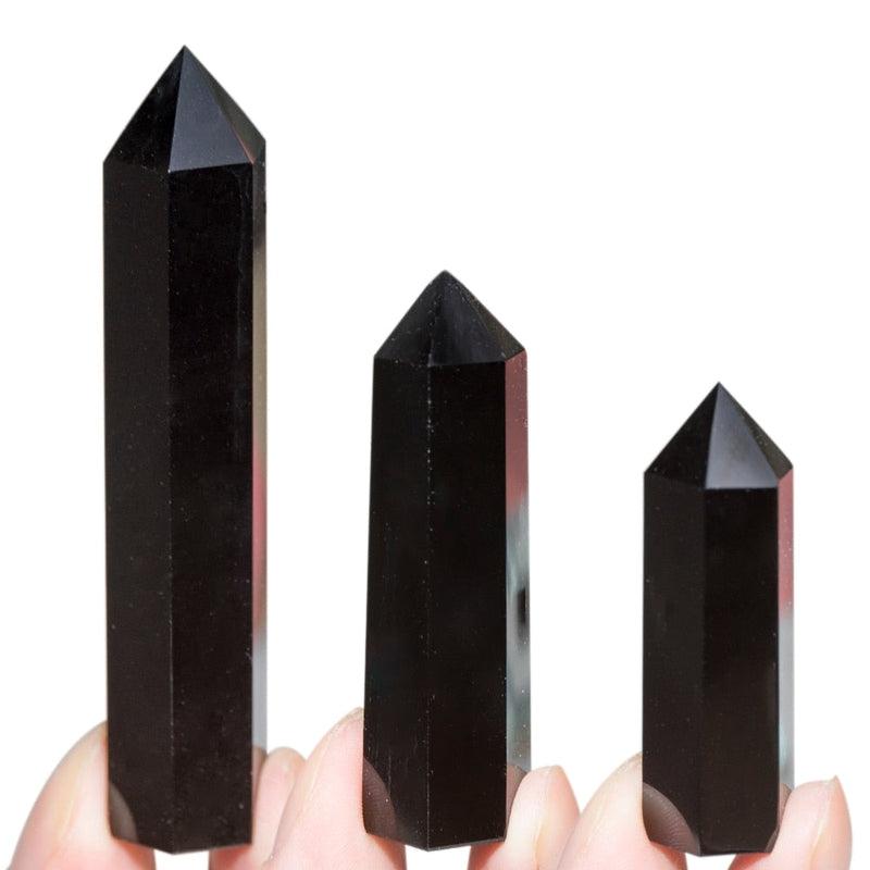 Natural Stone Crystal Point Wand for Home Decoration and Crafts | Rose Quartz & Amethyst