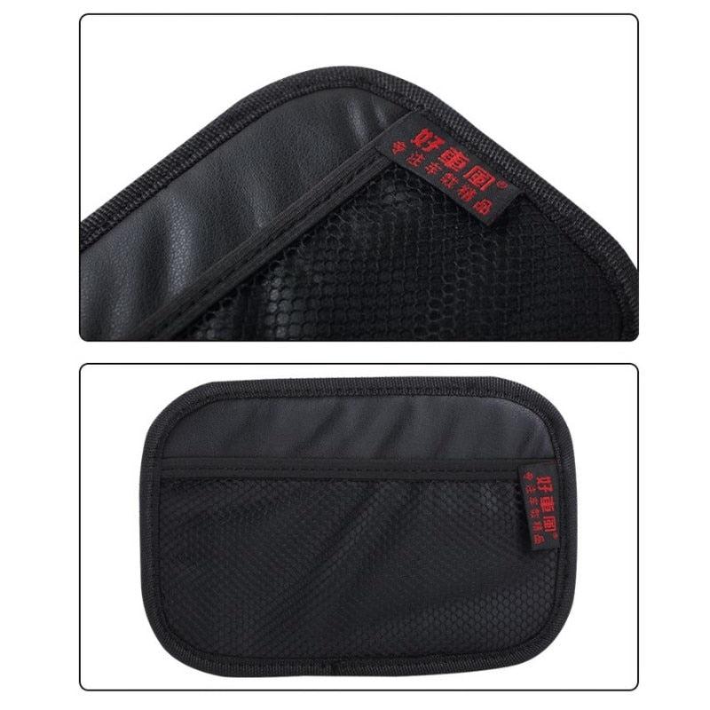 Car Storage Mesh Leather Bag: Oxford Fabric Storage Bag for Phones, Personal Items, and Keys - Best Car Accessories