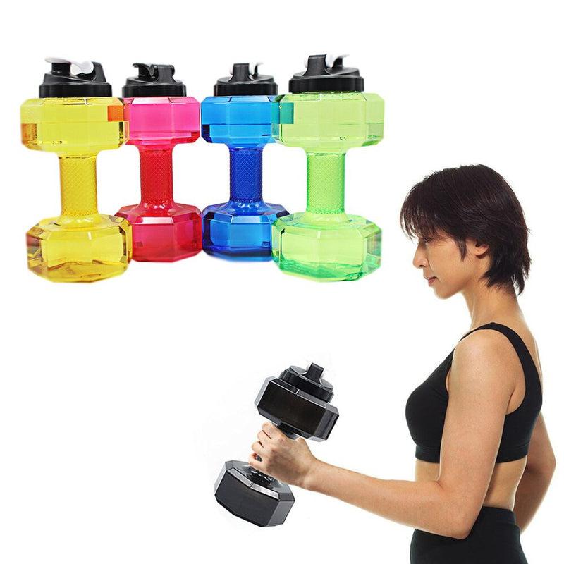 Dumbbells with Buckle | Large Water Bottle Adjustable Weights | Sports Bodybuilding Fitness