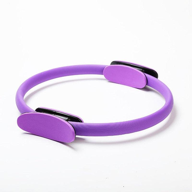 Yoga Fitness Ring Circle | Pilates Resistance Elasticity Exercise Equipment | Home Gym Workout Accessories for Women and Girls