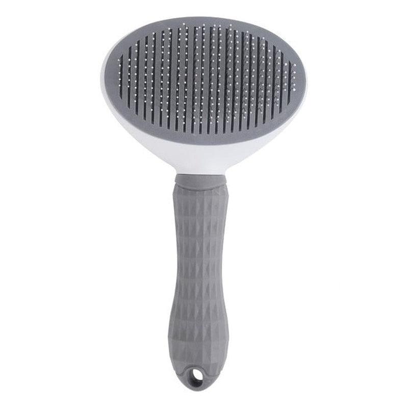 Self-Cleaning Pet Brush | Professional Dog & Cat Grooming Tool | Removes Tangles and Loose Hair | Pet Hair Remover Brush