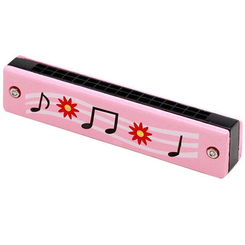 Cute Harmonica Musical Instrument | 16 Holes | Montessori Educational Toy for Kids