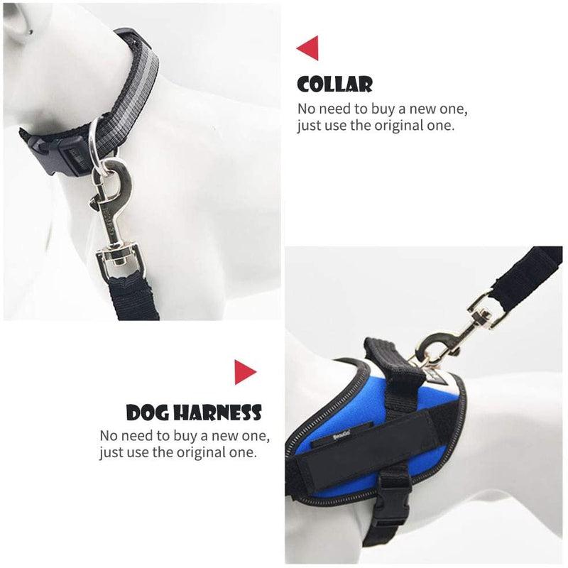 Adjustable Car Seat Belt for Pets | Safety Harness Lead Clip for Travel | Secure and Reliable Traction | Essential Pet Accessory for Car Safety